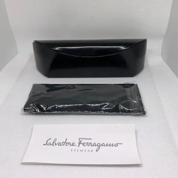 Salvatore Ferragamo sunglasses NWOT in case! SALVATORE FERRAGAMO Womens NWOT SF890S 210 Crsytal Brown  main image 4